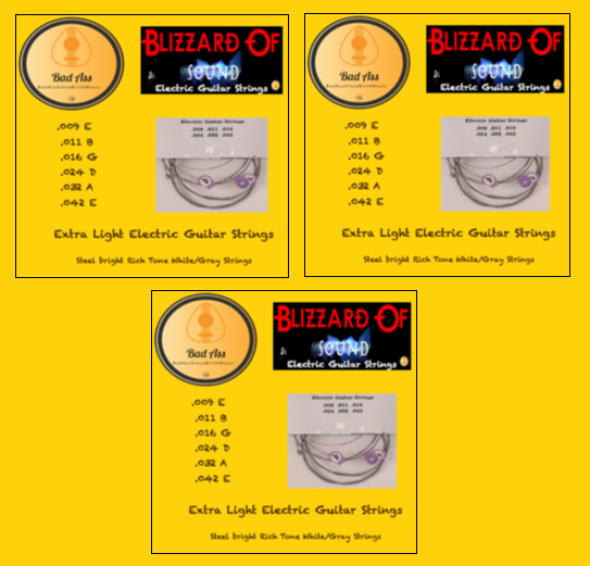 New BadAss Strings!!!! 3 Pack